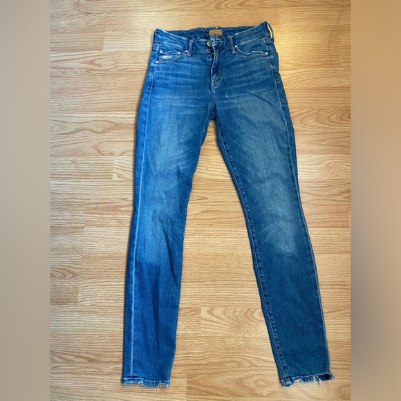 MOTHER denim High Waisted Looker Ankle Jeans NWOT - Picture 4 of 10